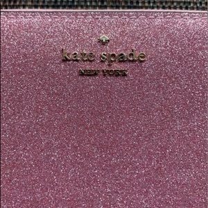Kate spade glitter large wallet